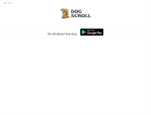 Tablet Screenshot of dogscroll.com